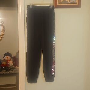 Sequin jogging pants